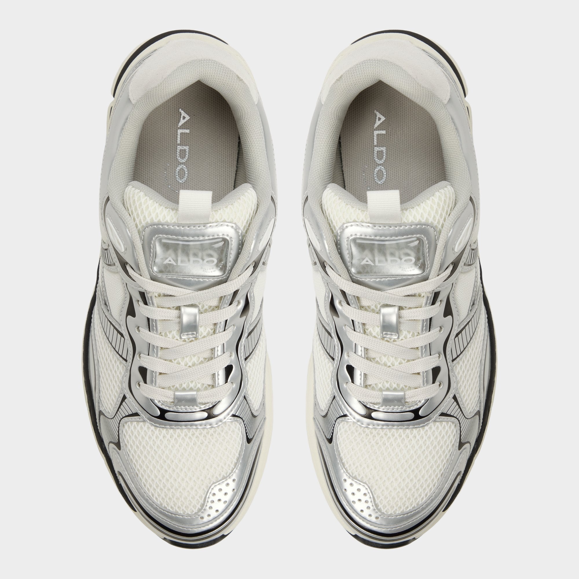 Aldo Blade in White - Low top sneaker, Jogger sole