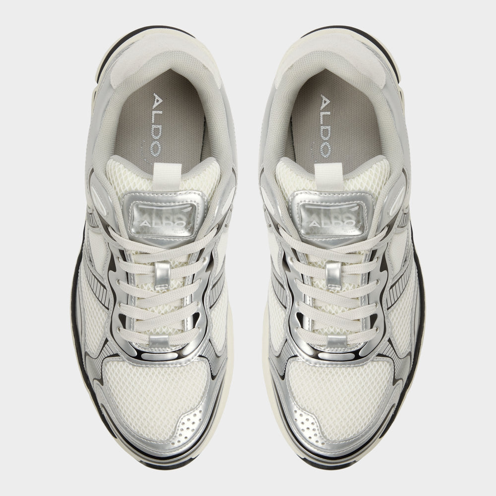 Aldo Blade in White - Low top sneaker, Jogger sole