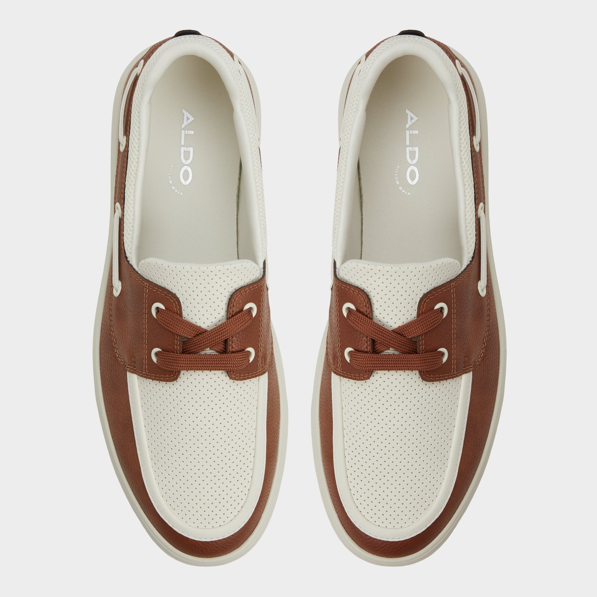 Aldo Wildwave Cognac Men's Casual Shoes - Boat shoe