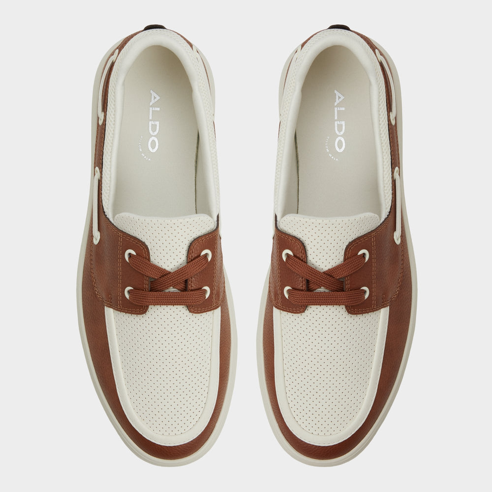 Aldo Wildwave Cognac Men's Casual Shoes - Boat shoe