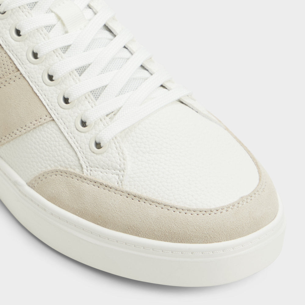Aldo Elio White/Bone Men's Low top - Low top sneaker