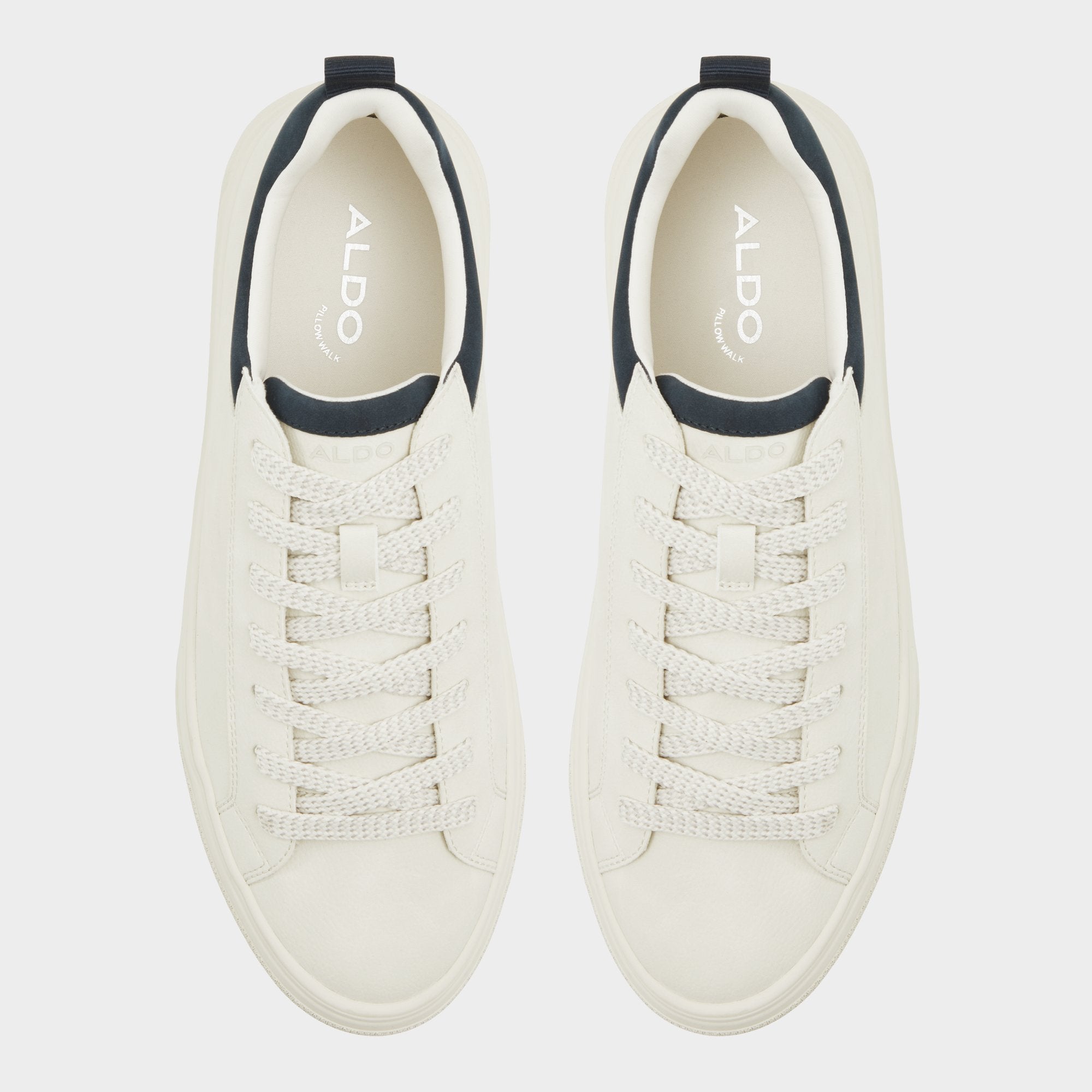 Aldo Bas White/Bone Men's Low top - Low top sneaker, Cup sole