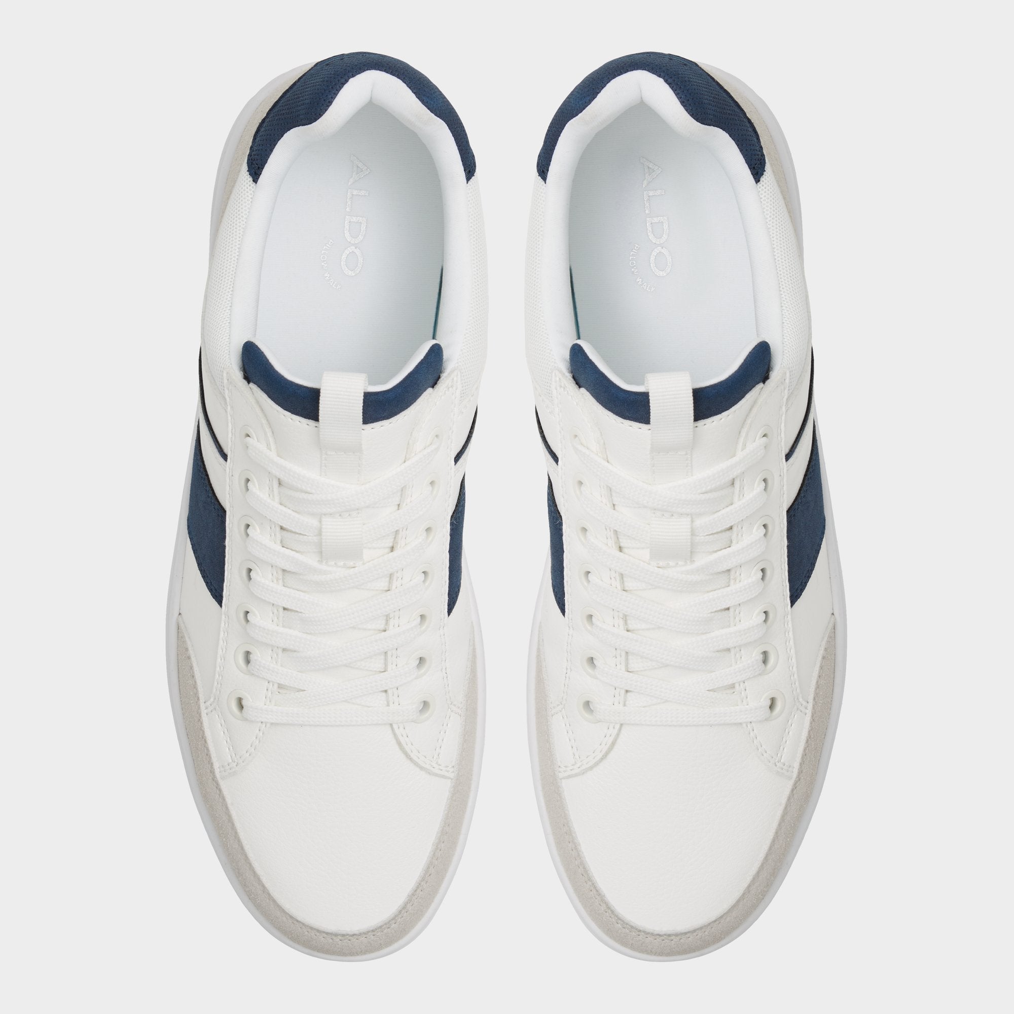 Aldo Elio White Overflow Men's Low top - Low top sneaker, Cup sole