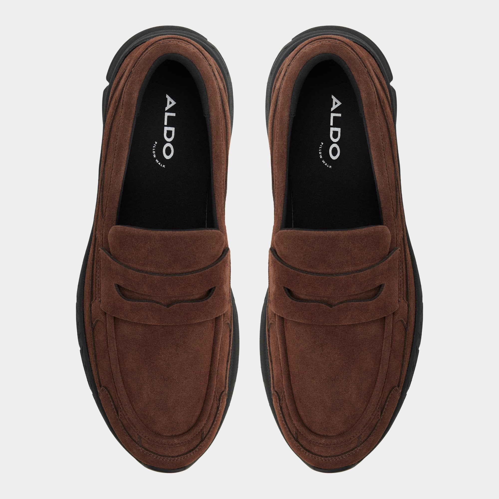Aldo Loafersnkr in Rust - Slip-on sneaker, Jogger sole