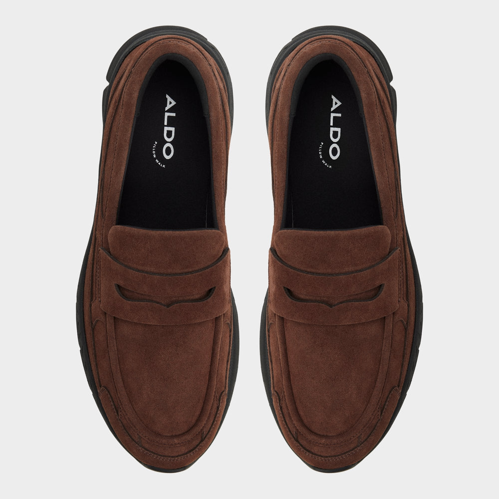 Aldo Loafersnkr in Rust - Slip-on sneaker, Jogger sole
