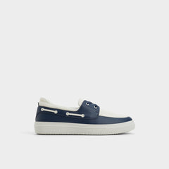 Aldo Wildwave White/Navy Men's Casual Shoes - Boat shoe