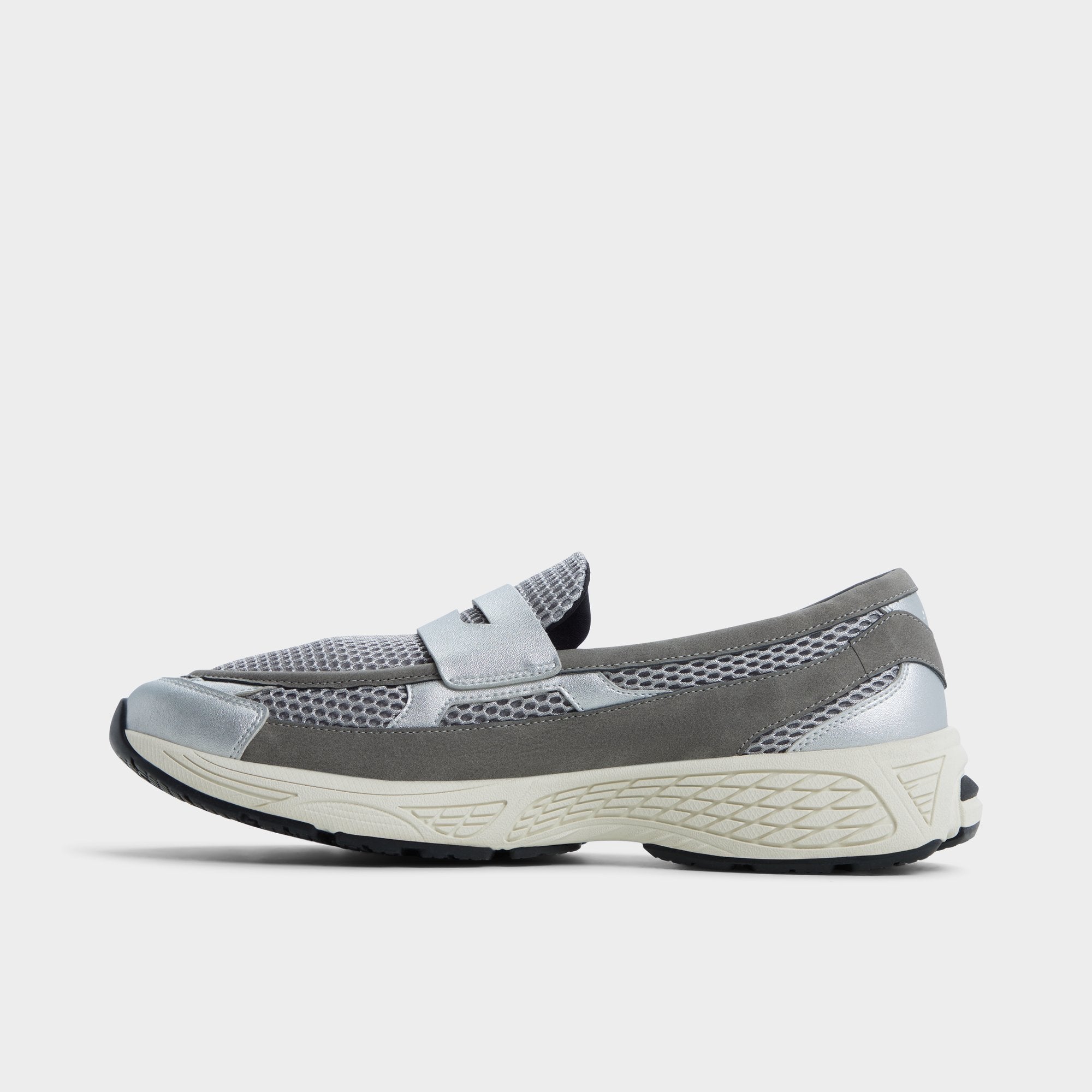 Aldo Loafersnkr in Light Grey 14161944 - Slip-on sneaker, Jogger sole
