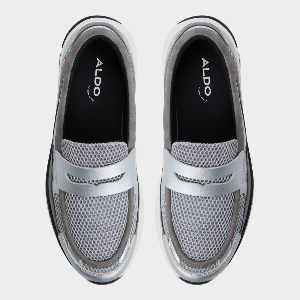 Aldo Loafersnkr in Light Grey 14161944 - Slip-on sneaker, Jogger sole
