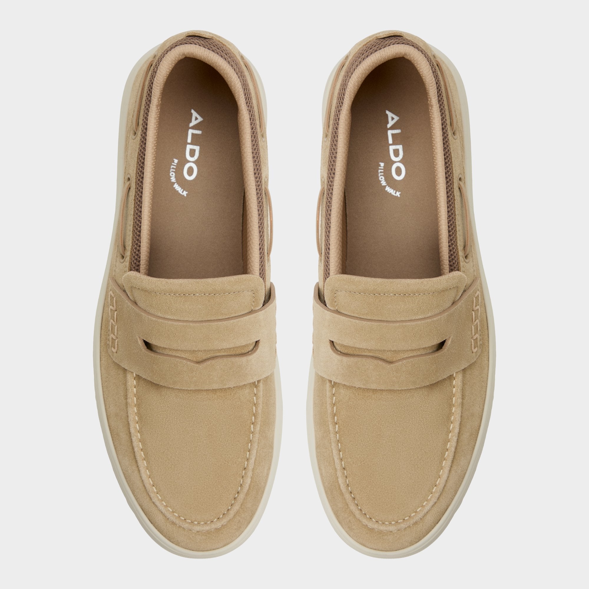 Aldo Seafarer Taupe Men's Casual Shoes - Boat shoe