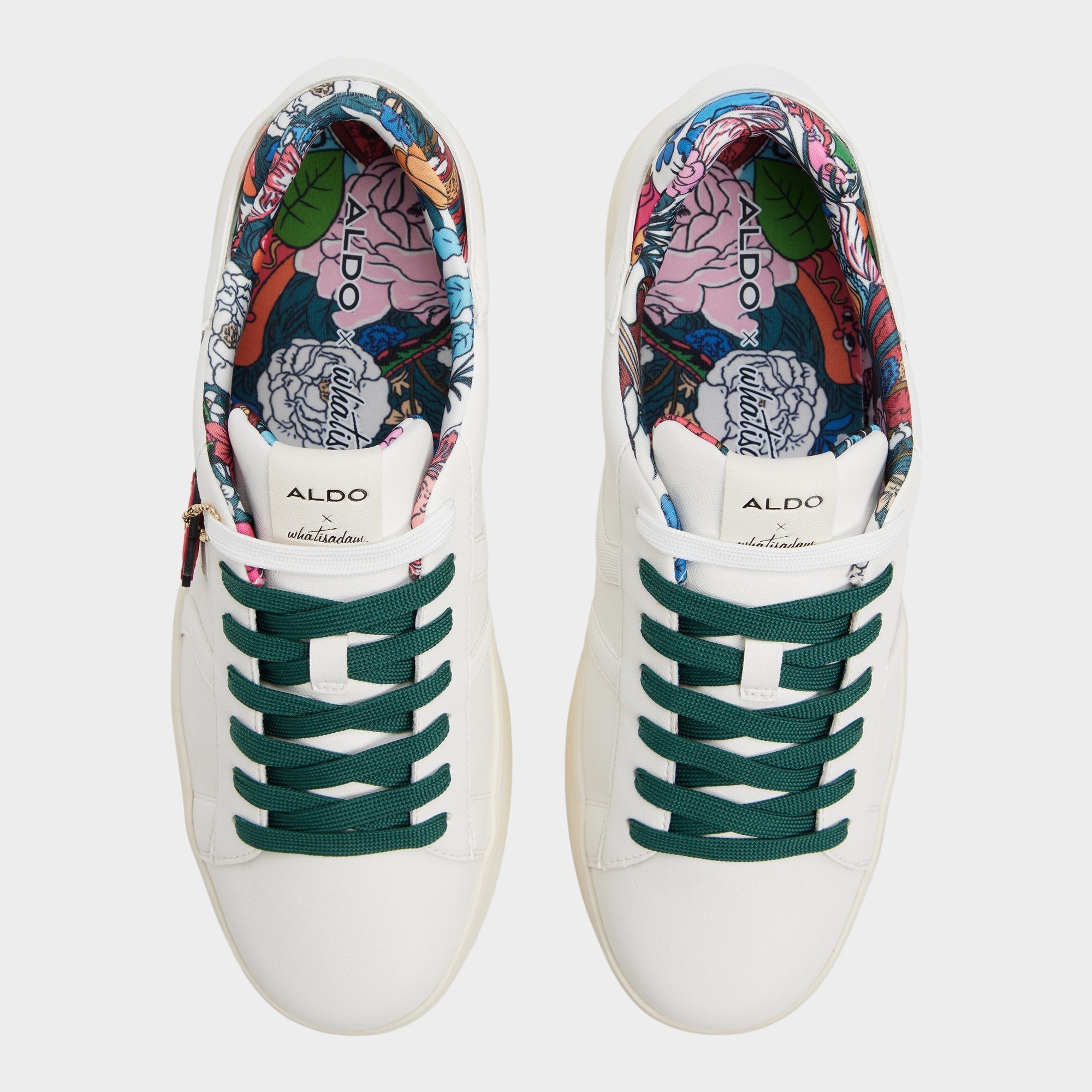 Aldo Whatisadam in White Combo - Men's low top sneaker