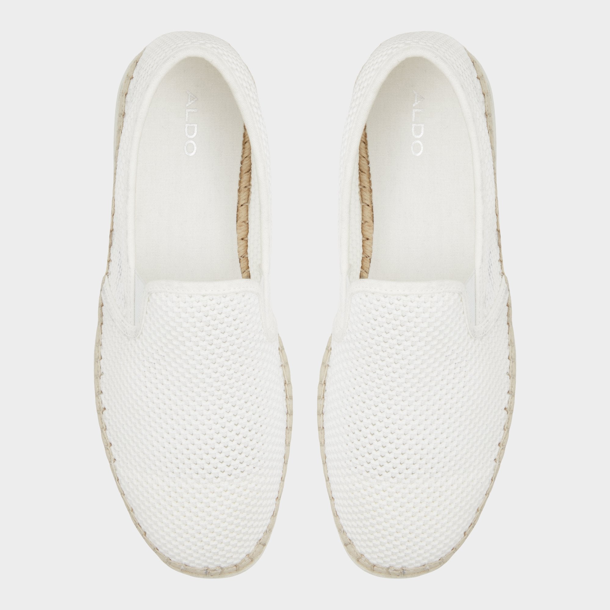Aldo Johnney White Men's Espadrilles - Espadrille