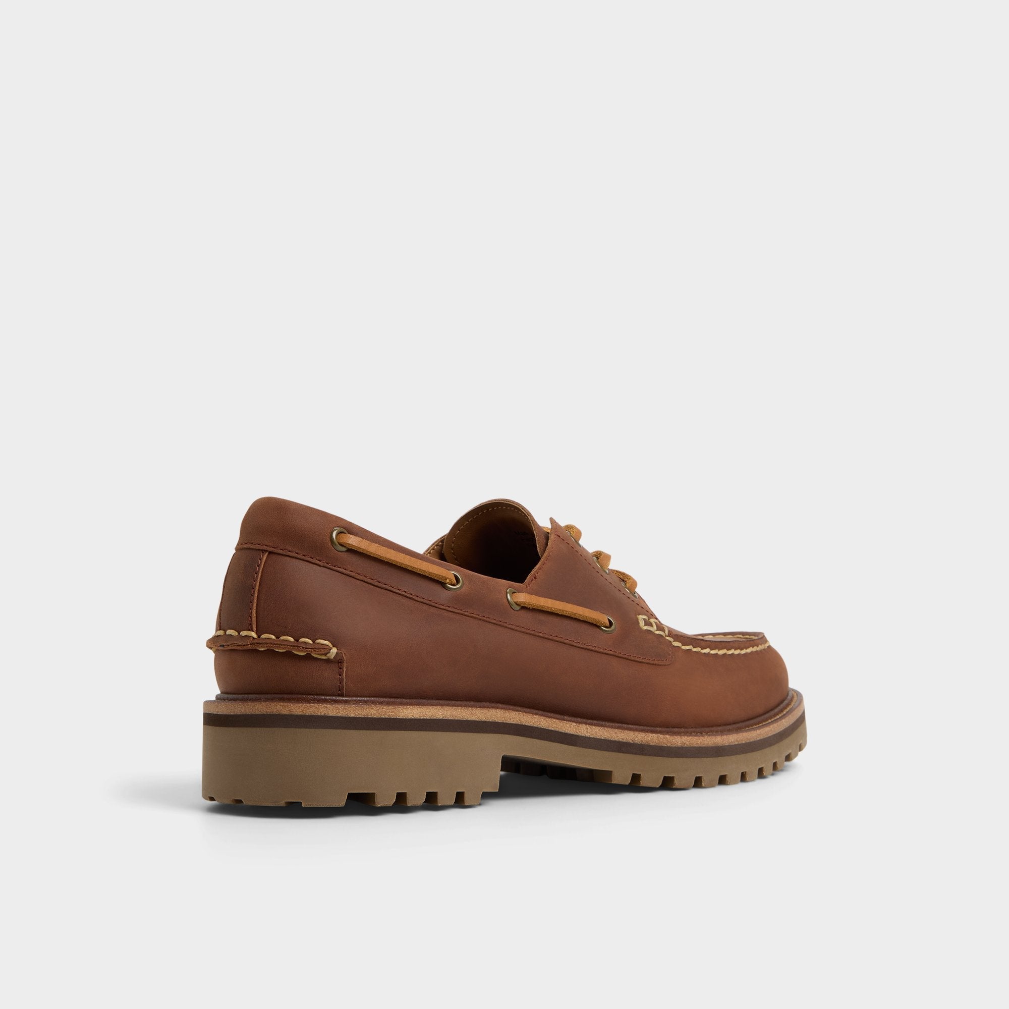 Aldo Cedric in Brown Overflow - Boat shoe