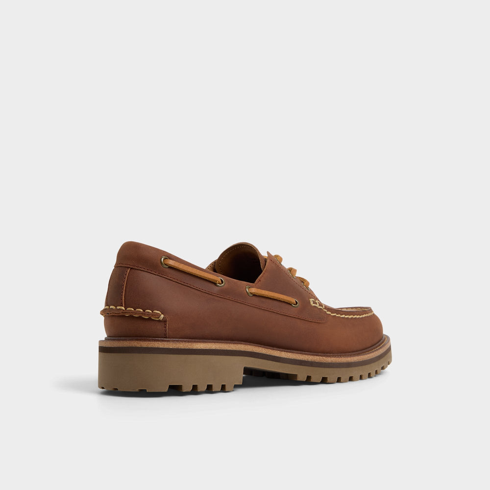 Aldo Cedric in Brown Overflow - Boat shoe