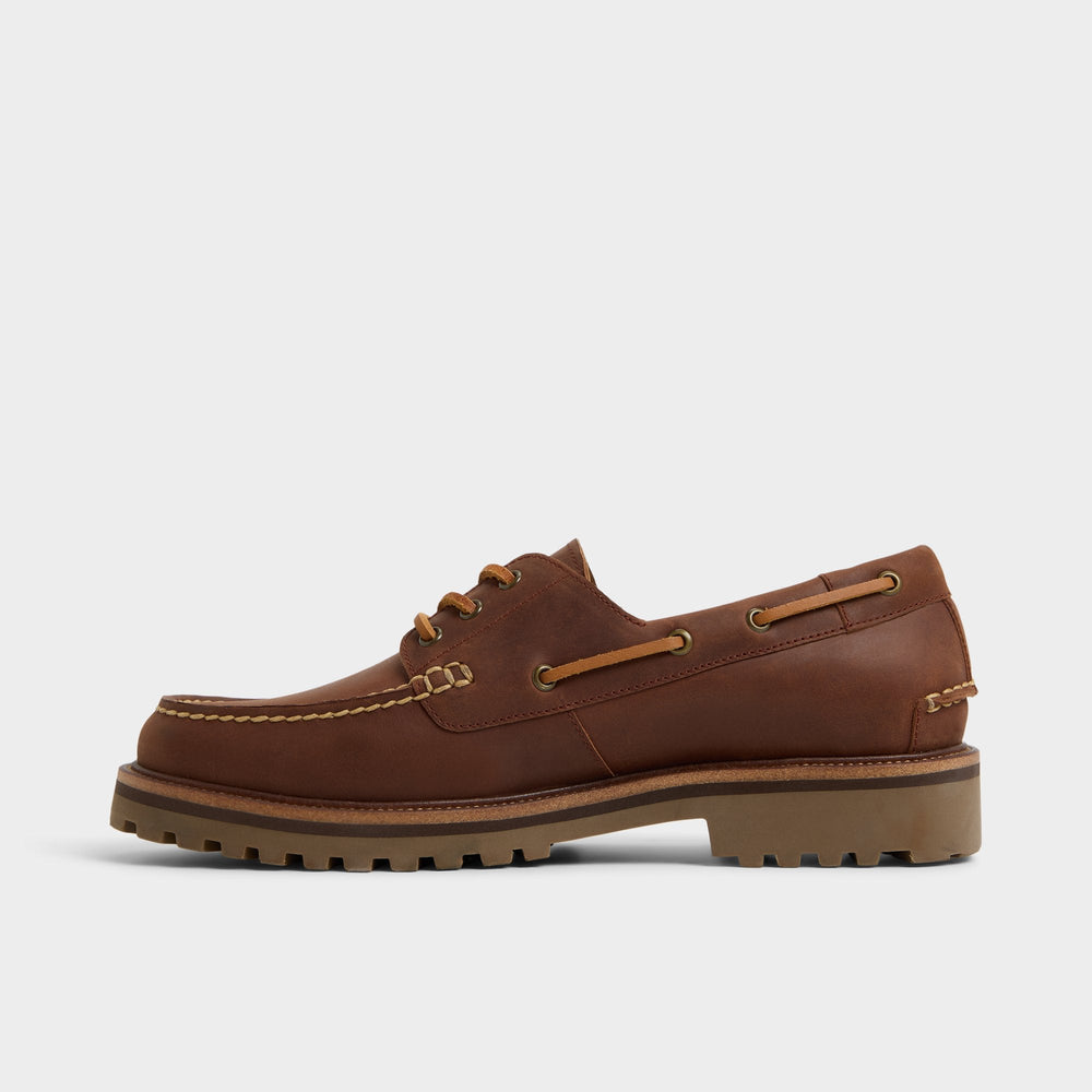 Aldo Cedric in Brown Overflow - Boat shoe