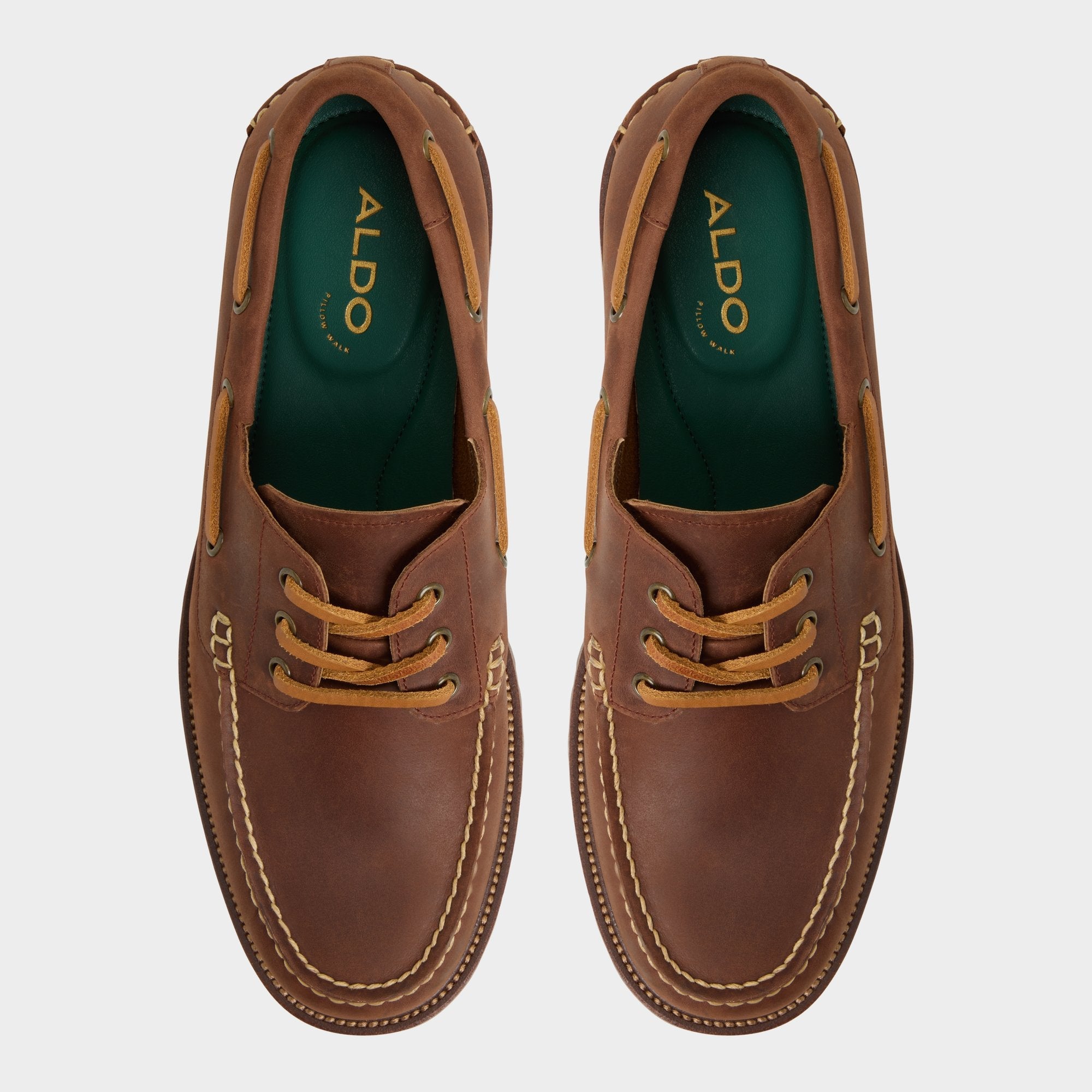 Aldo Cedric in Brown Overflow - Boat shoe