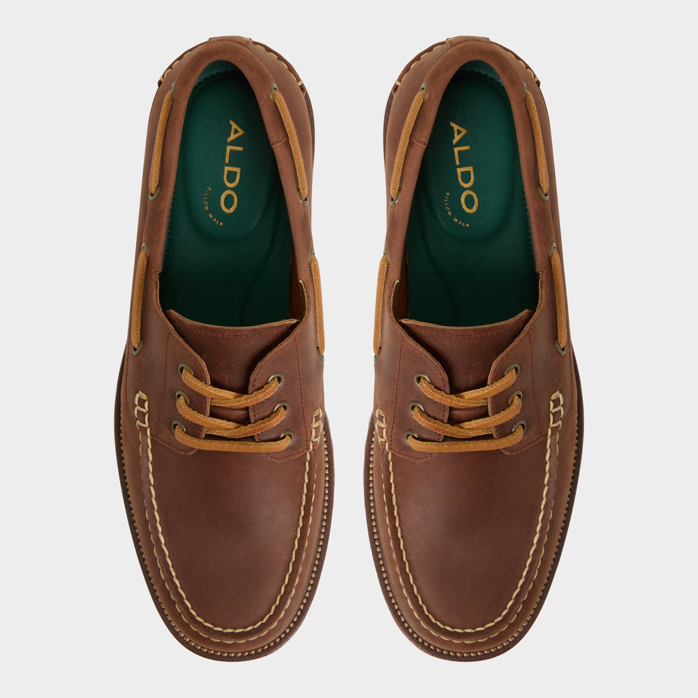 Aldo Cedric in Brown Overflow - Boat shoe
