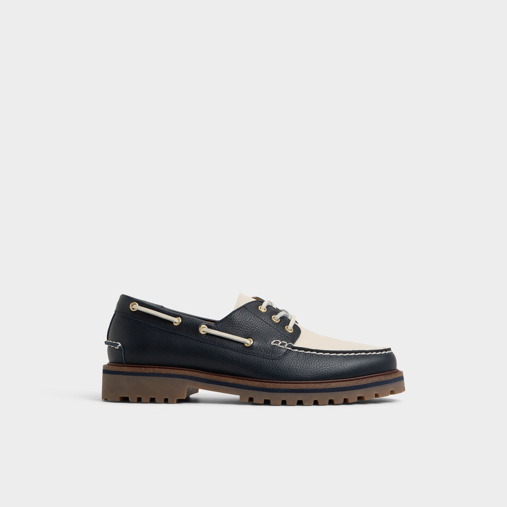 Aldo Cedric in Navy - Boat shoe
