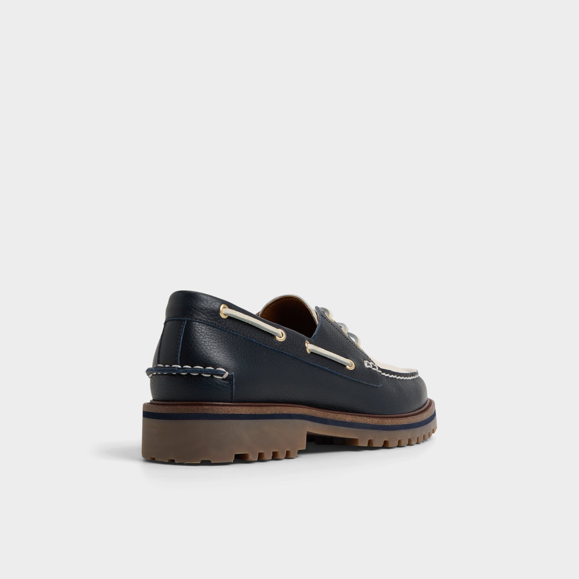 Aldo Cedric in Navy - Boat shoe