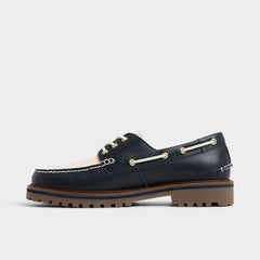 Aldo Cedric in Navy - Boat shoe