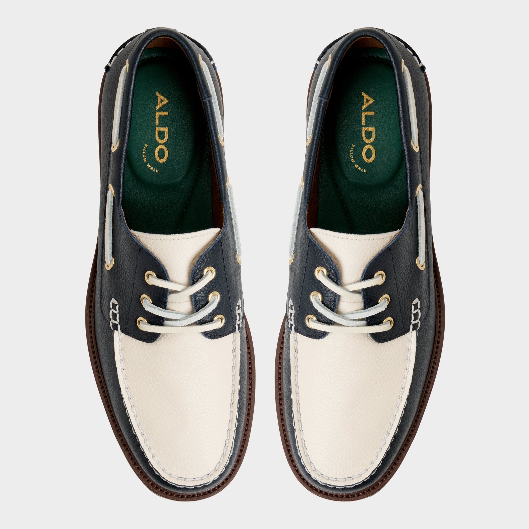 Aldo Cedric in Navy - Boat shoe