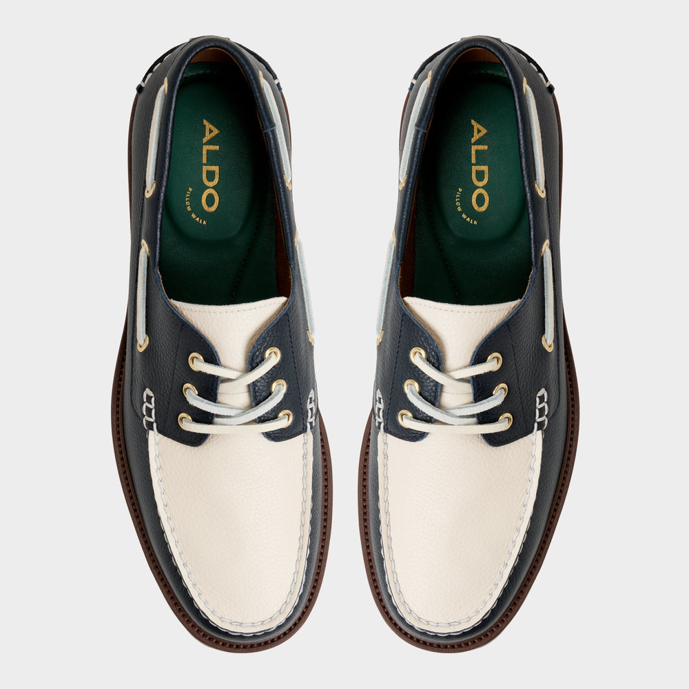 Aldo Cedric in Navy - Boat shoe