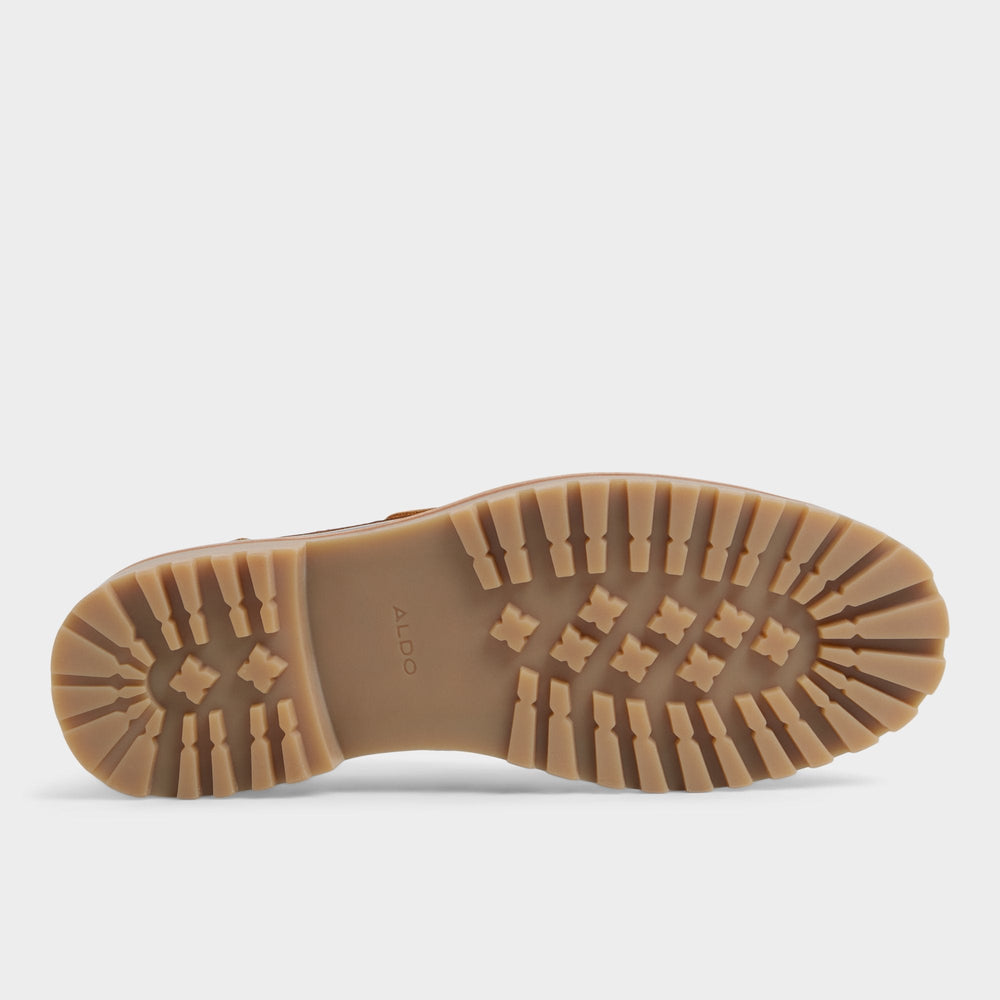 Aldo Finn in Medium Brown - Boat shoe, Lug sole