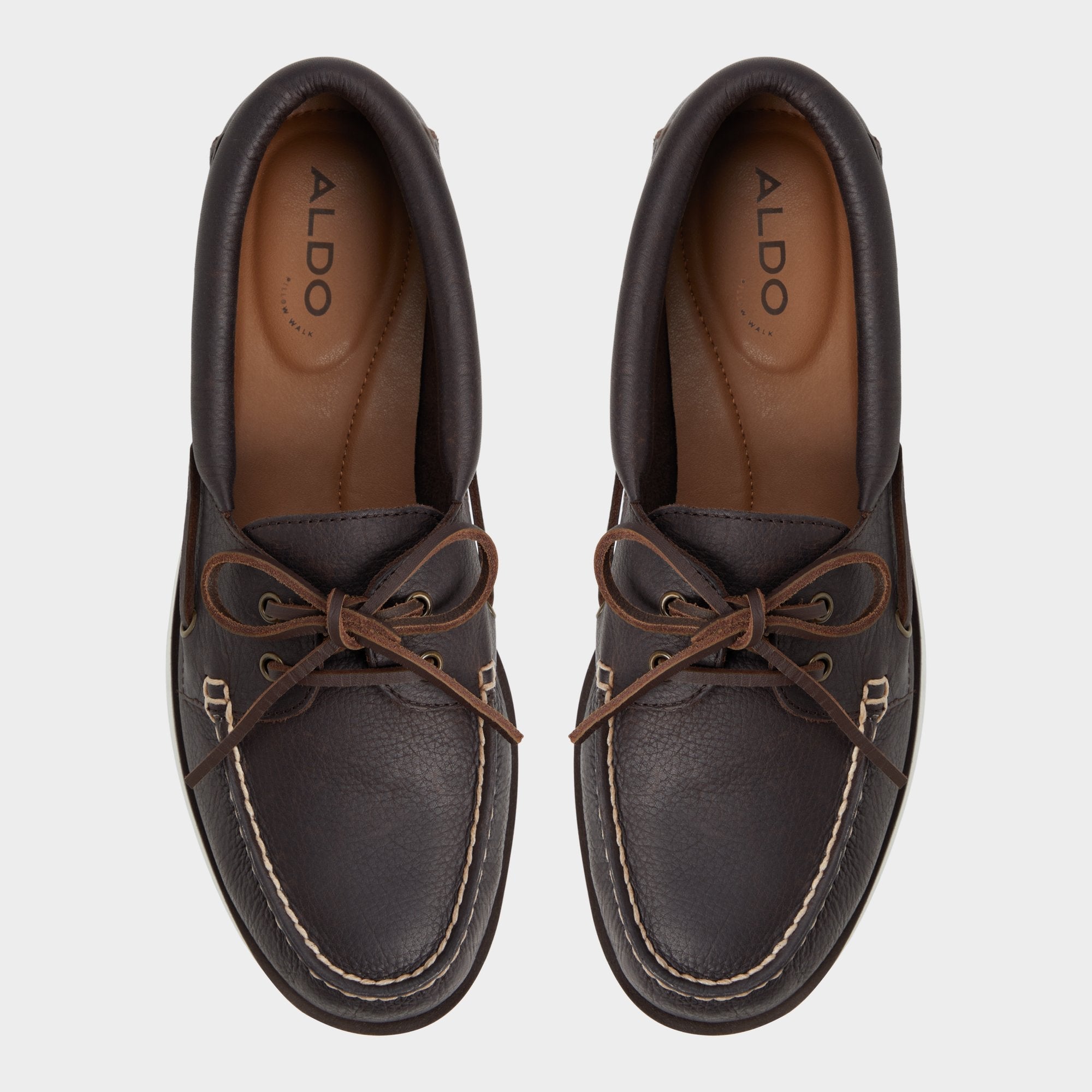 Aldo Musker Dark Brown Men's Boat shoes - Boat shoe