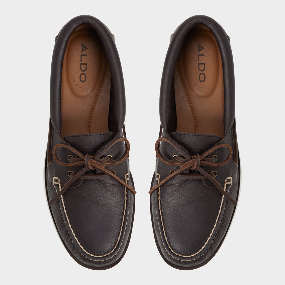 Aldo Musker Dark Brown Men's Boat shoes - Boat shoe