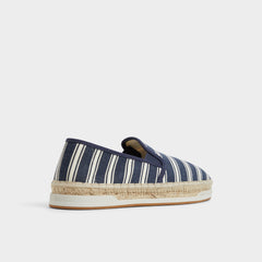 Aldo Johnney Navy Men's Loafers & Slip-Ons - Espadrille