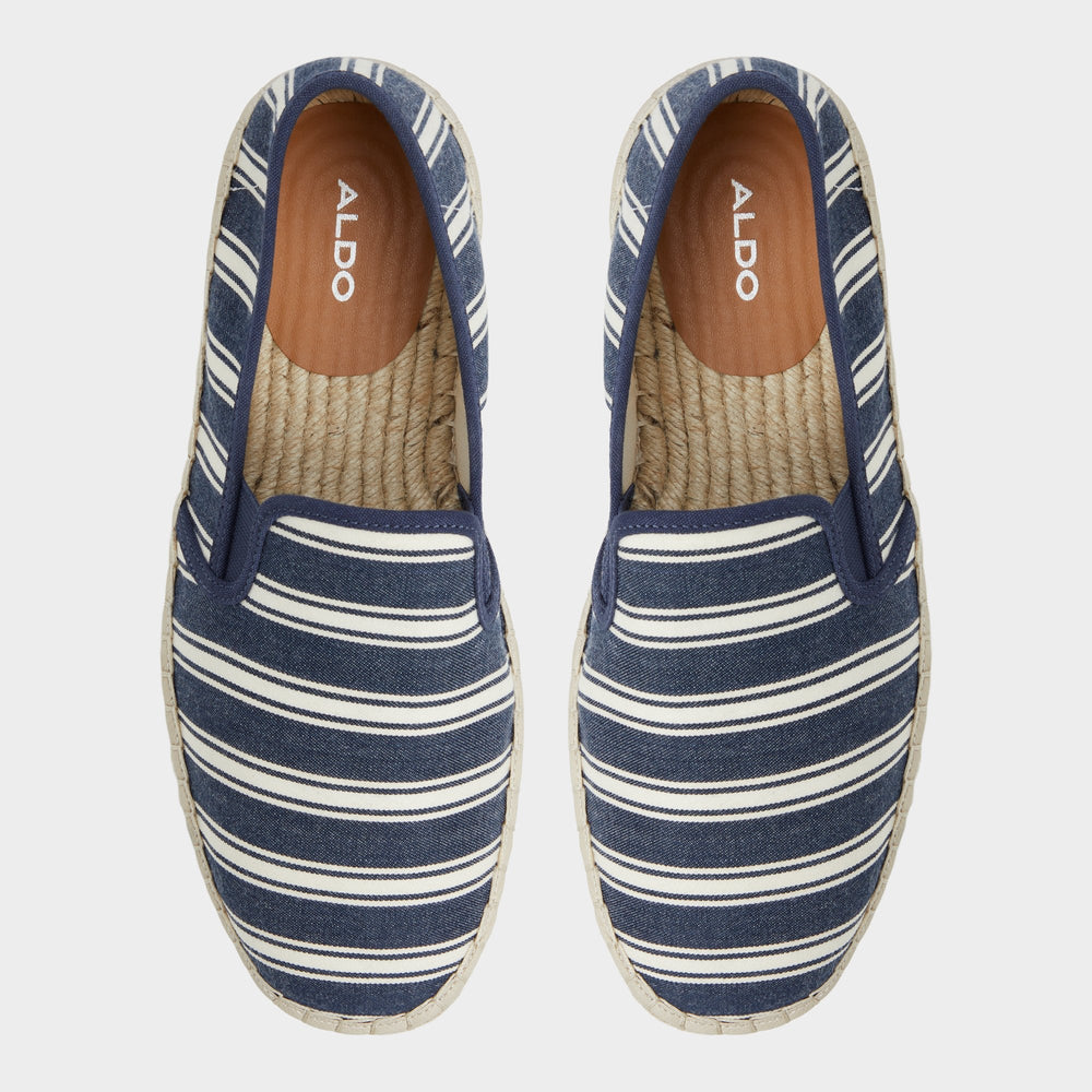 Aldo Johnney Navy Men's Loafers & Slip-Ons - Espadrille