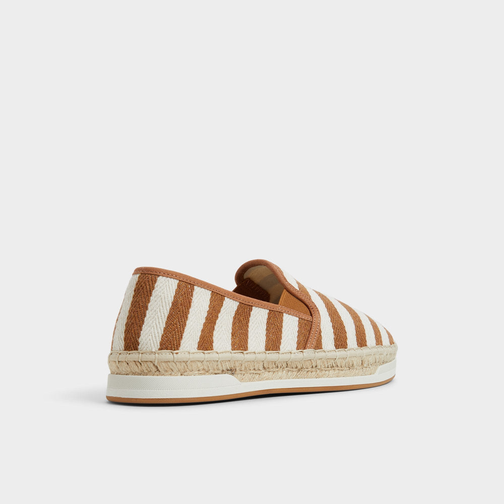 Aldo Johnney Cognac Textile Canvas Men's Espadrilles - Espadrille
