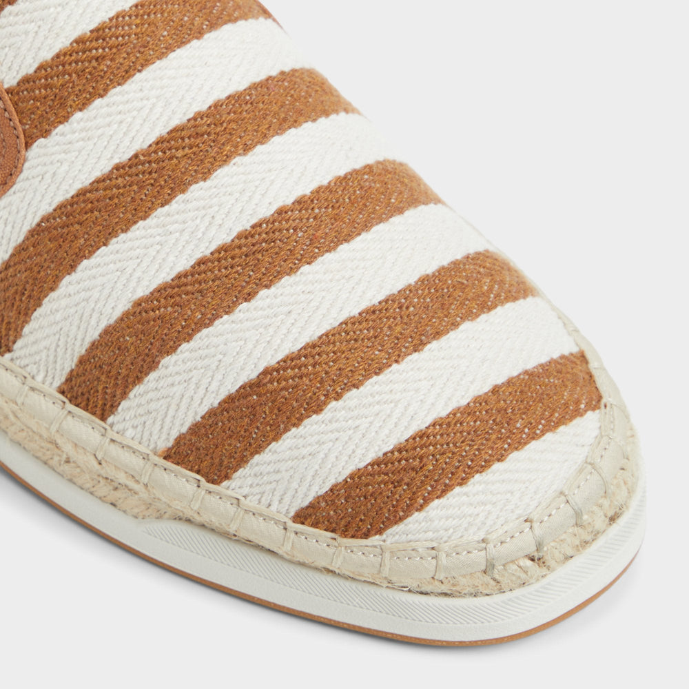 Aldo Johnney Cognac Textile Canvas Men's Espadrilles - Espadrille