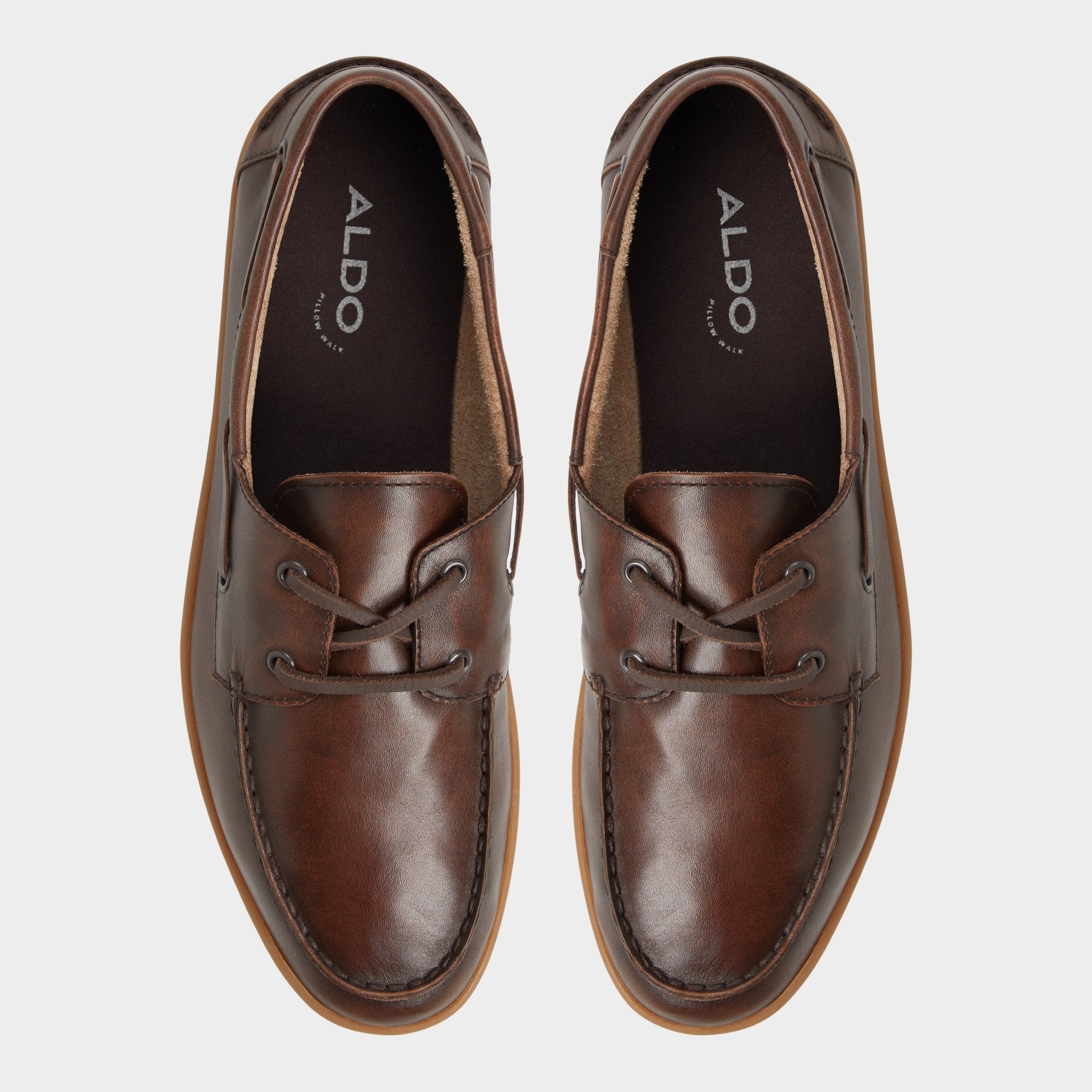 Aldo Portwind Brown Men's Casual Shoes - Boat shoe