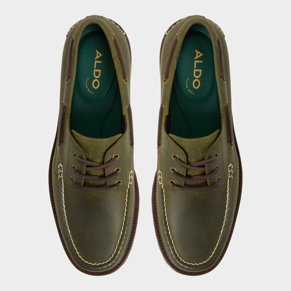 Aldo Cedric in Khaki - Boat shoe