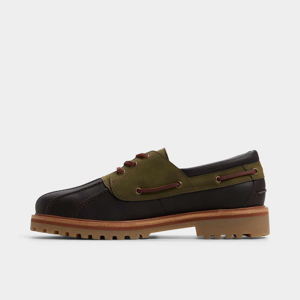 Aldo Finn in Brown Primary Multi - Boat shoe, Lug sole