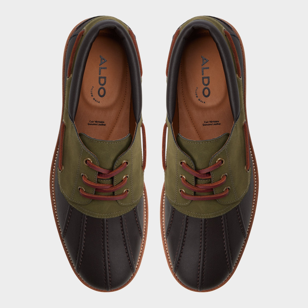 Aldo Finn in Brown Primary Multi - Boat shoe, Lug sole