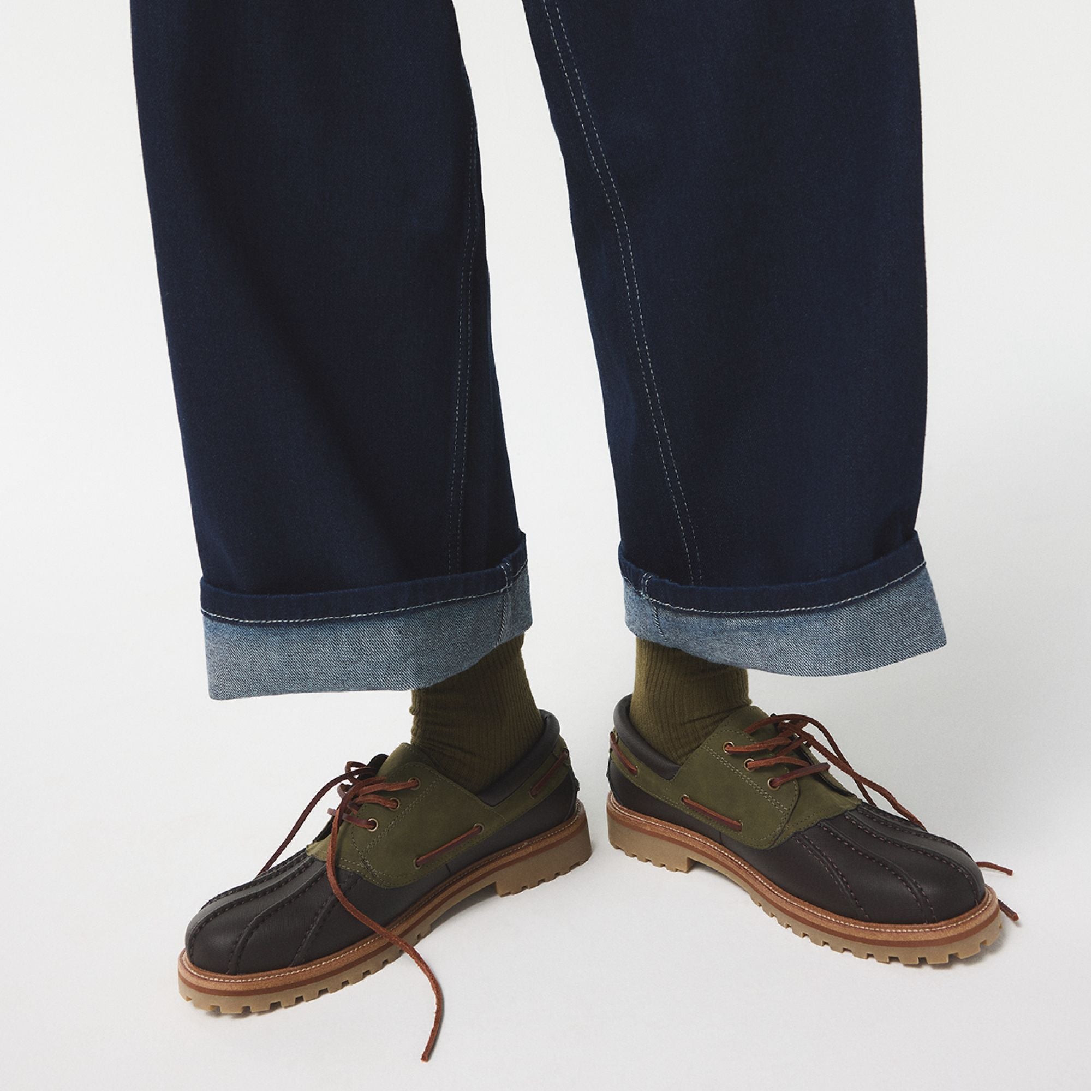Aldo Finn in Brown Primary Multi - Boat shoe, Lug sole
