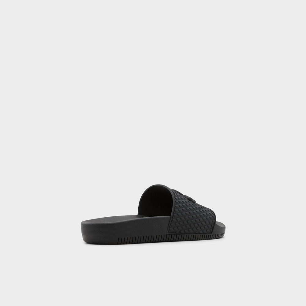 Aldo Kedau Black Men's Slides - Slide sandal
