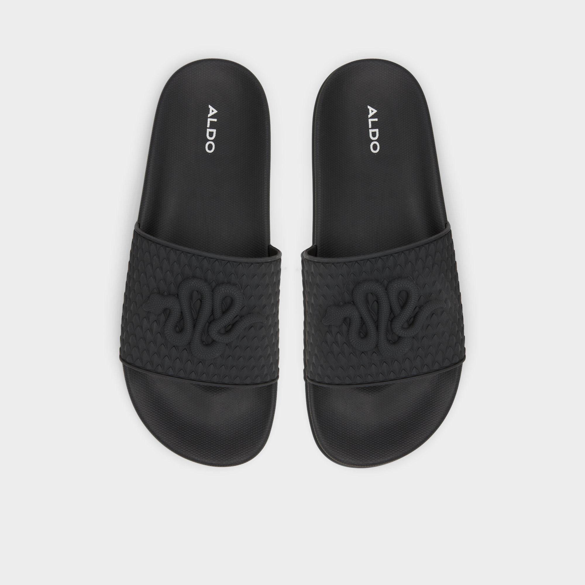 Aldo Kedau Black Men's Slides - Slide sandal