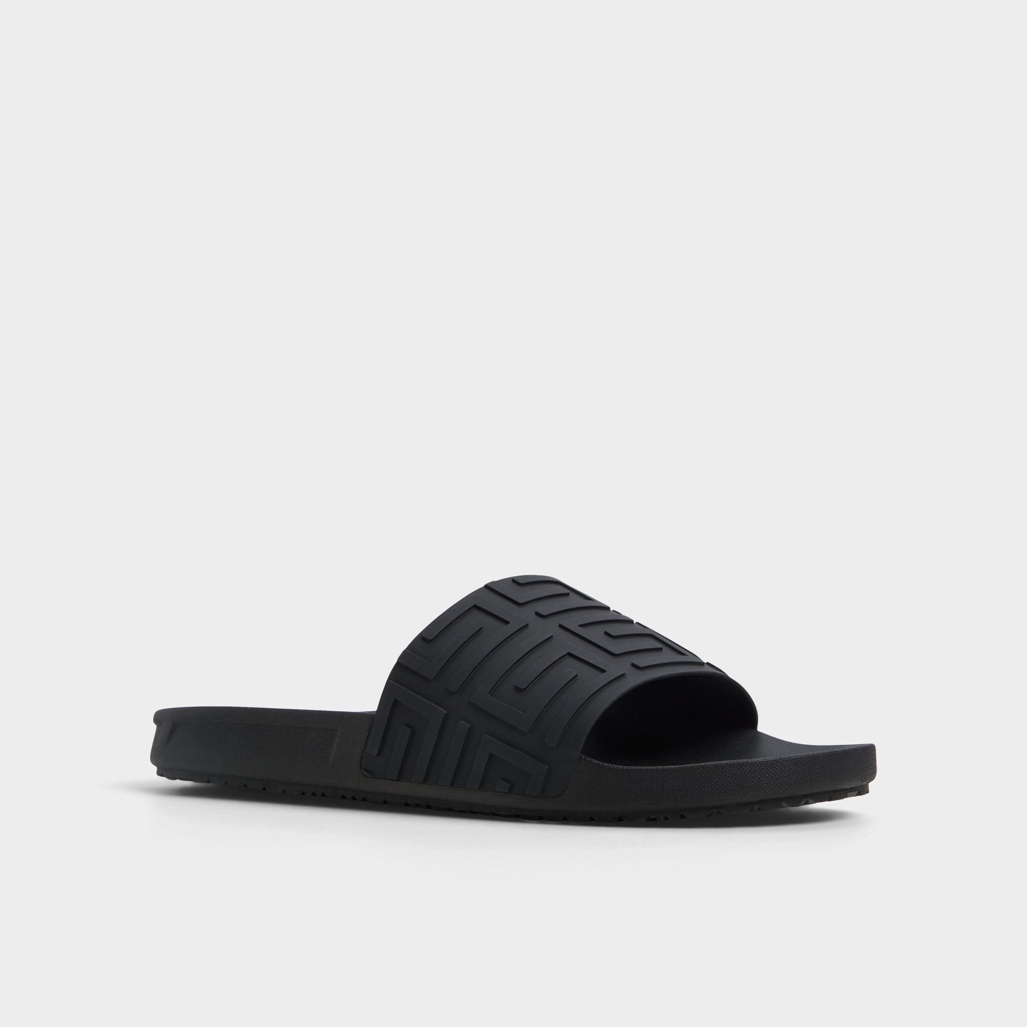 Aldo Atrani Black Men's Slides - Slide sandal