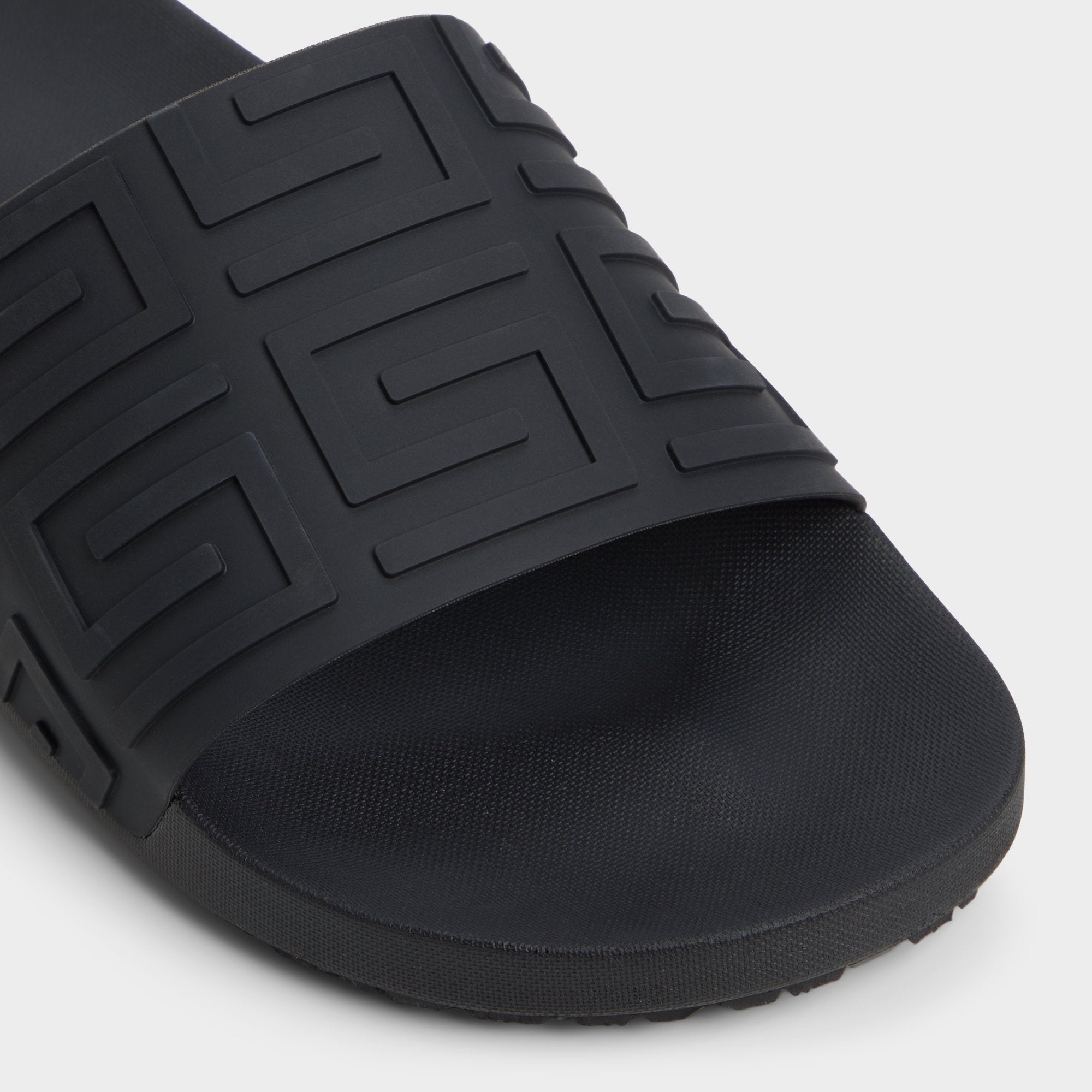 Aldo Atrani Black Men's Slides - Slide sandal