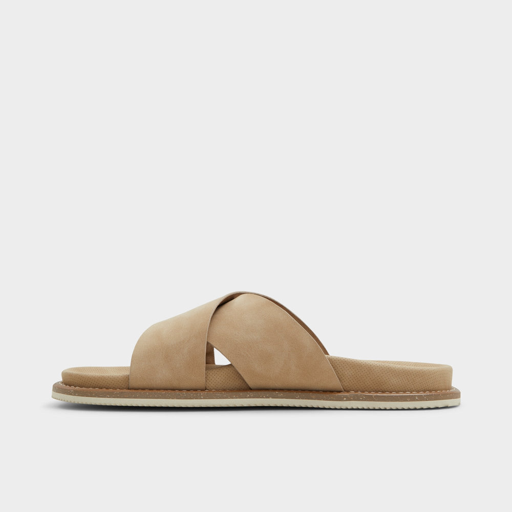 Aldo Marrin Beige Men's Slides - Slide sandal