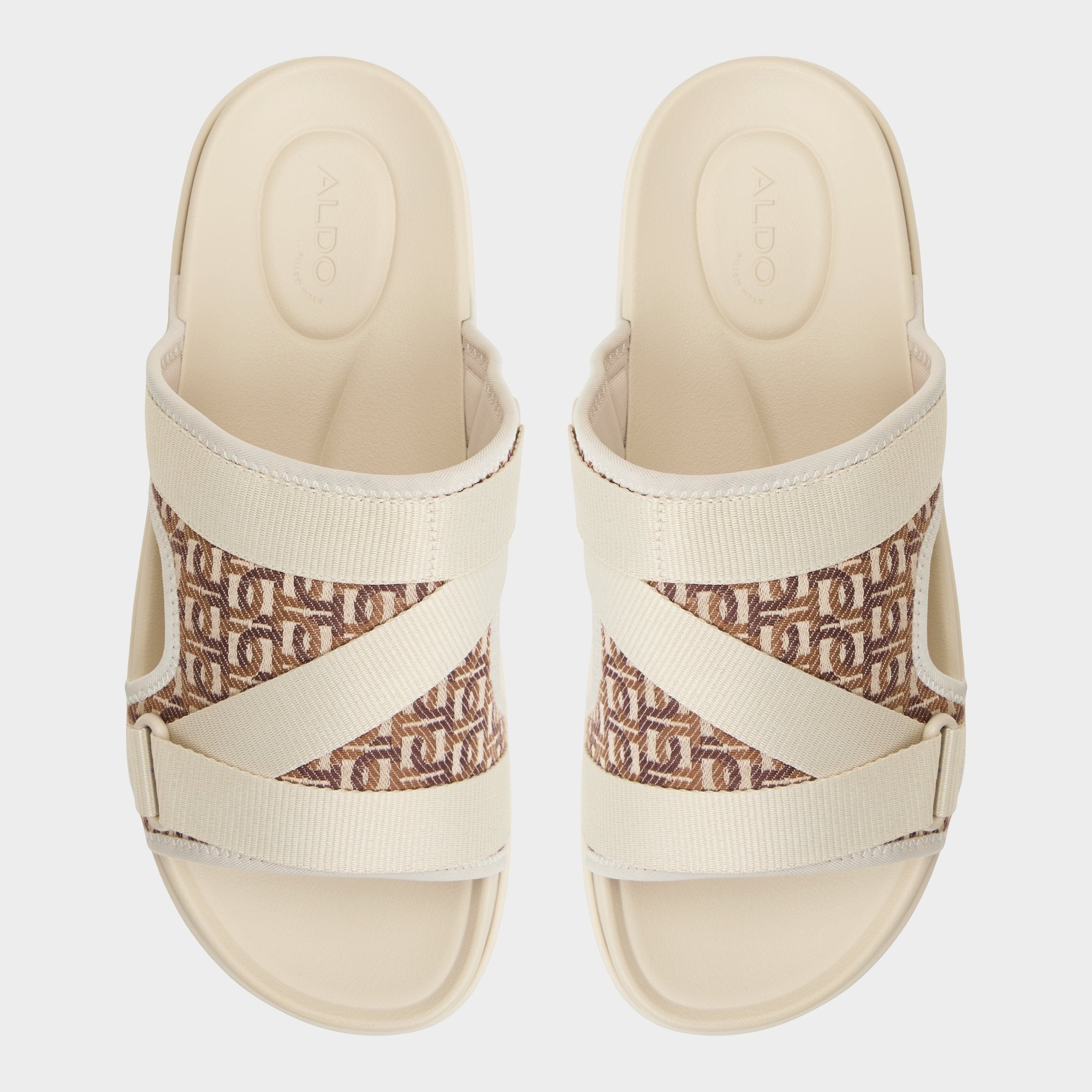 Aldo Deniels Medium Beige Men's Slides - Slide sandal
