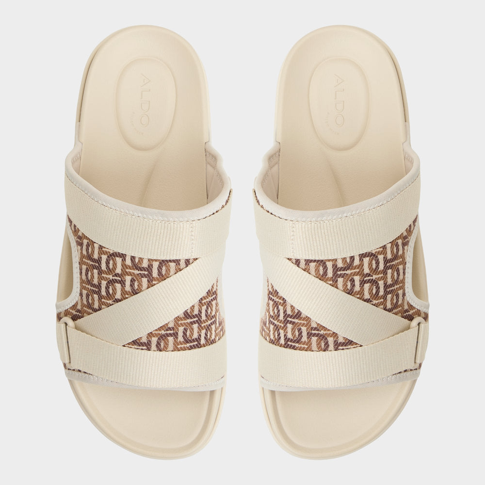 Aldo Deniels Medium Beige Men's Slides - Slide sandal