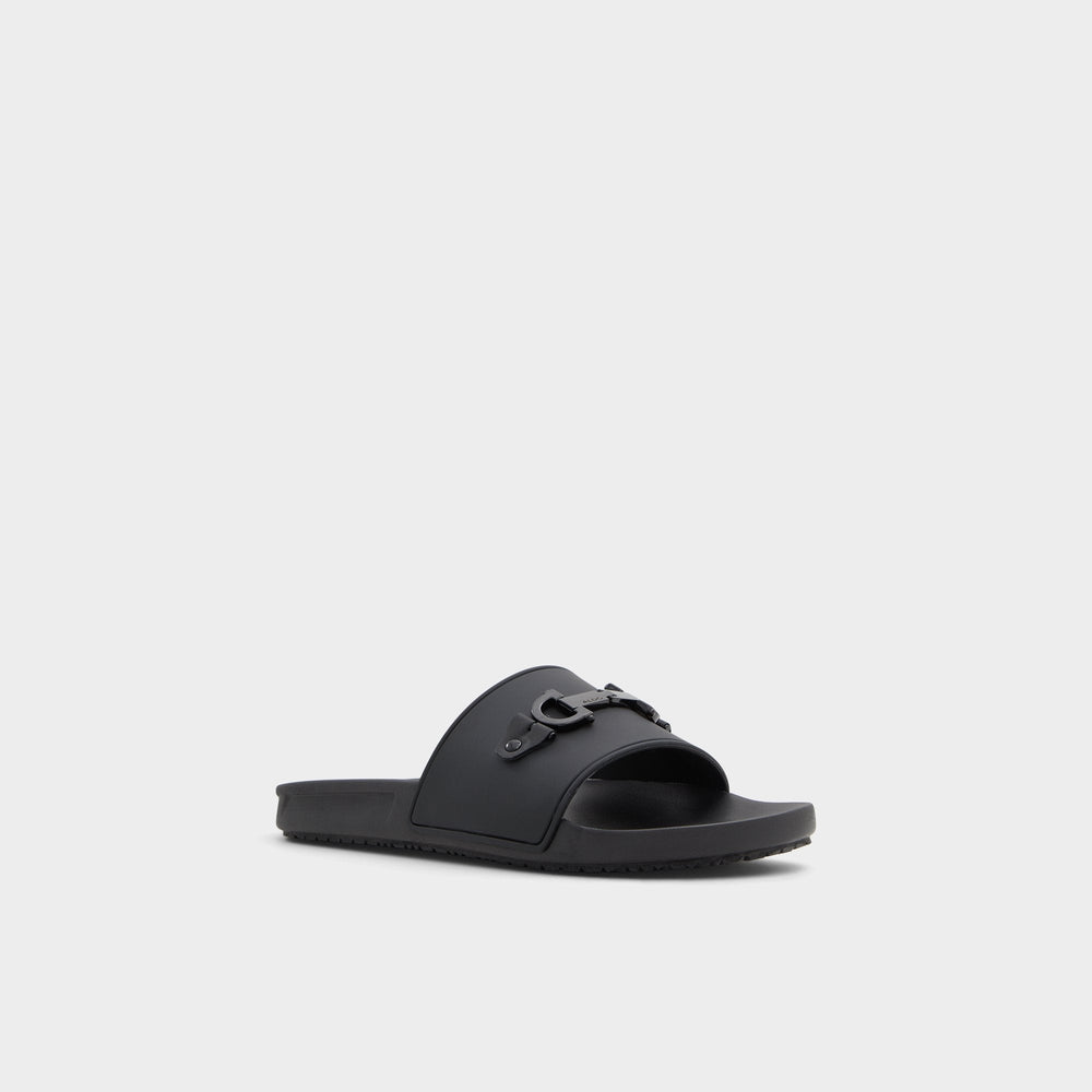 Aldo Loungeslide Black Men's Slides - Slide sandal