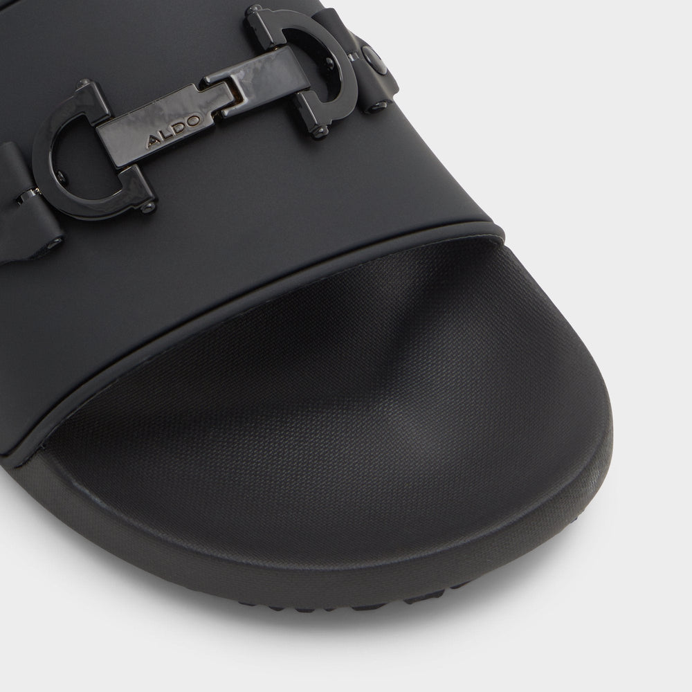 Aldo Loungeslide Black Men's Slides - Slide sandal