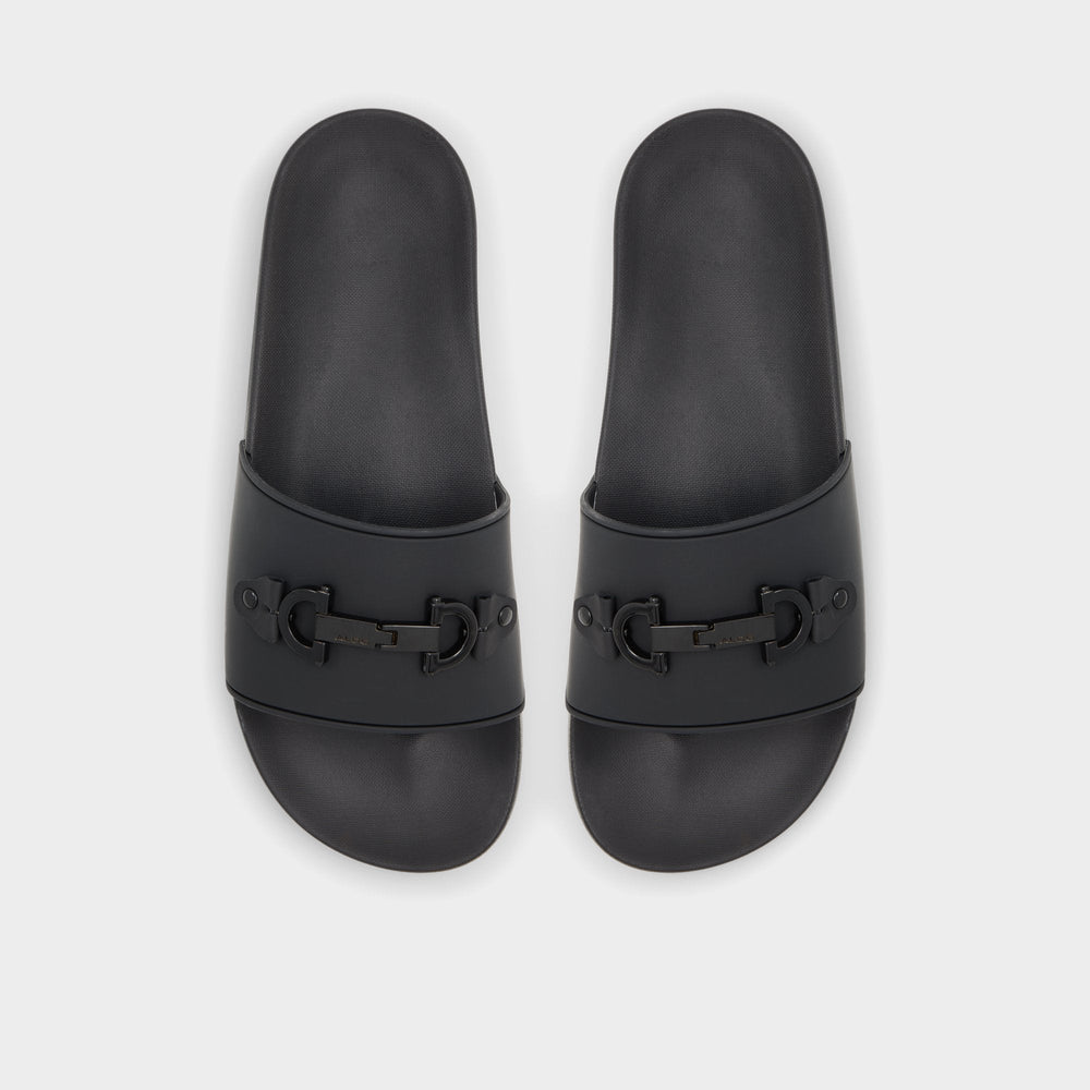 Aldo Loungeslide Black Men's Slides - Slide sandal