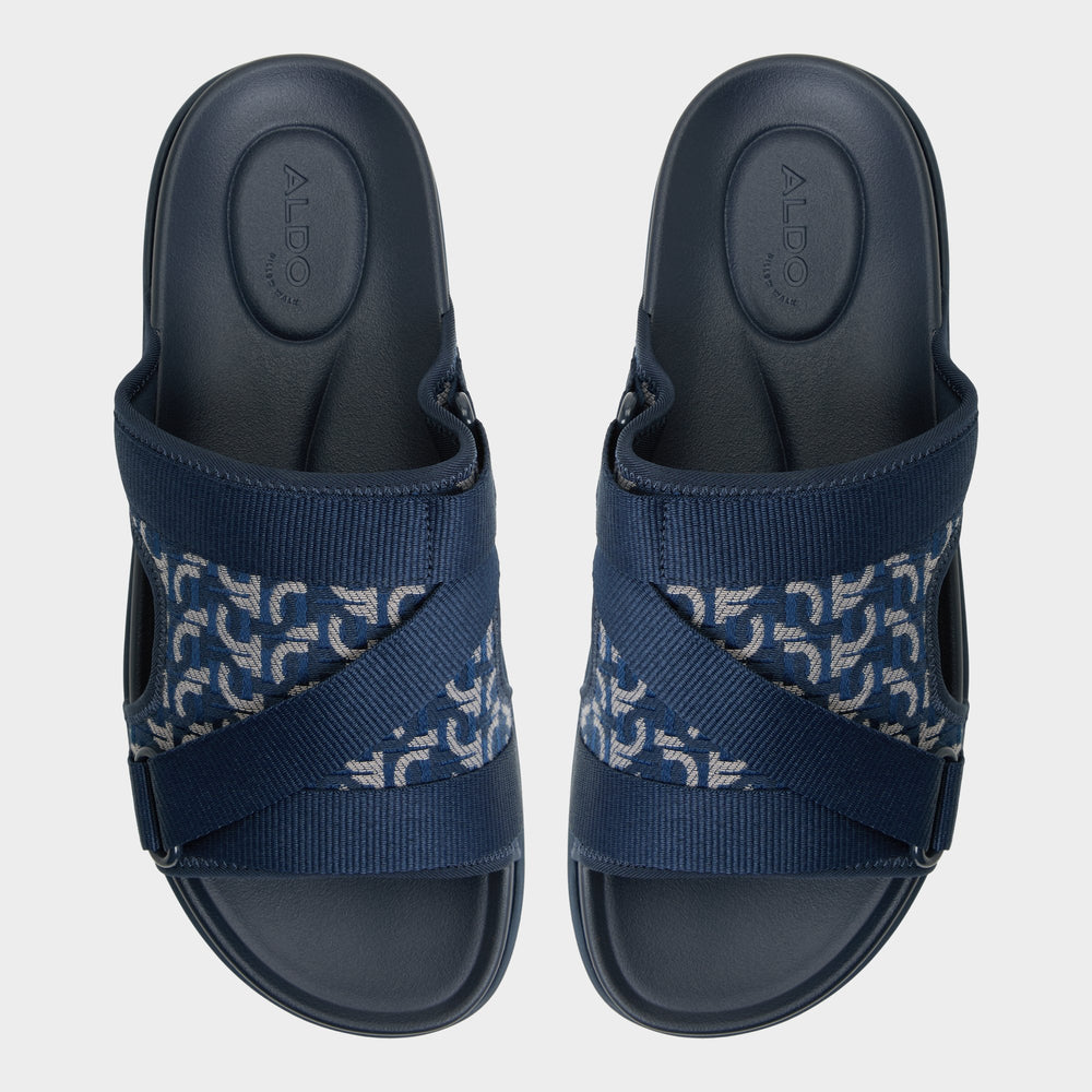 Aldo Deniels Other Navy Men's Slides - Slide sandal