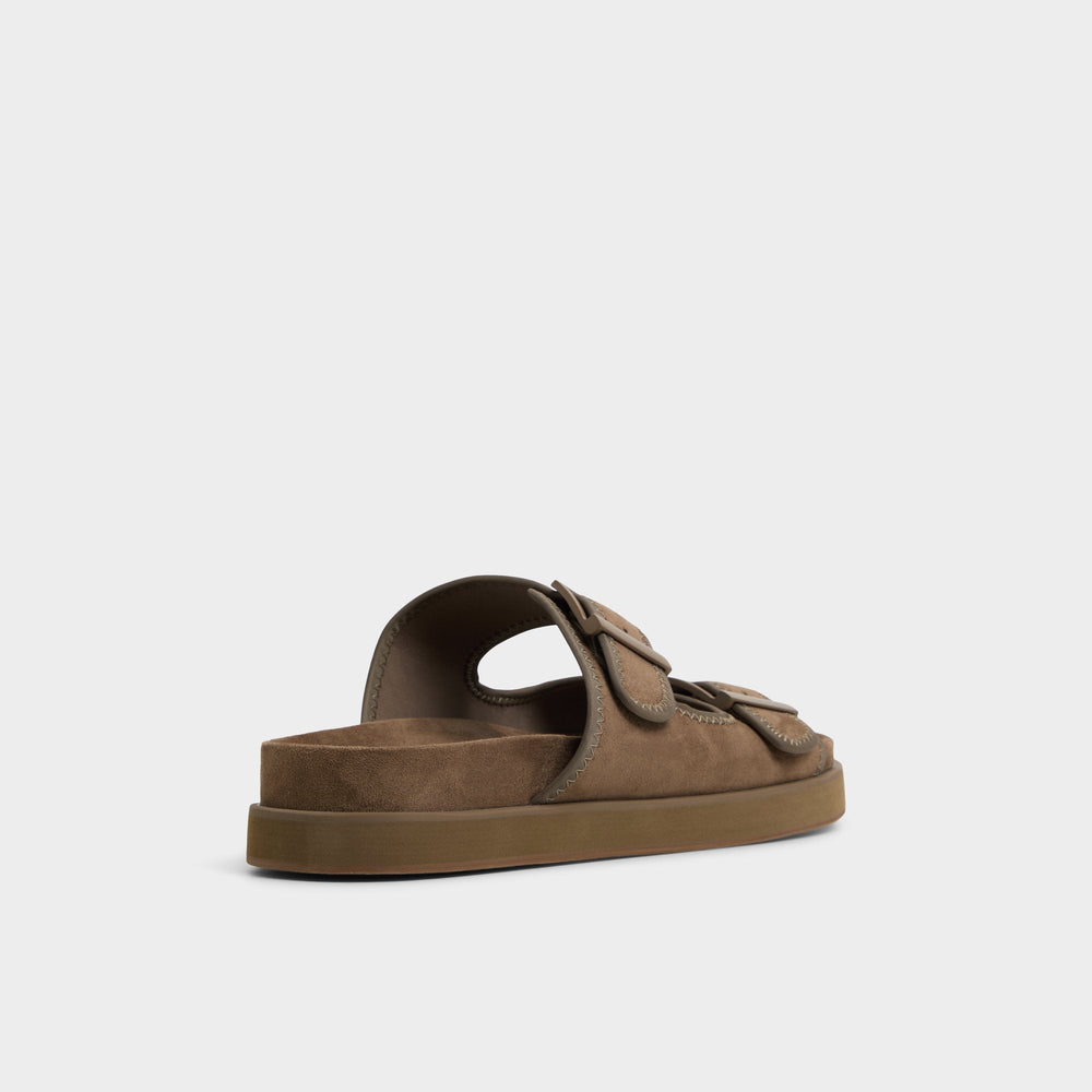 Aldo Sunnyside Light Brown Men's Slides - Slide sandal