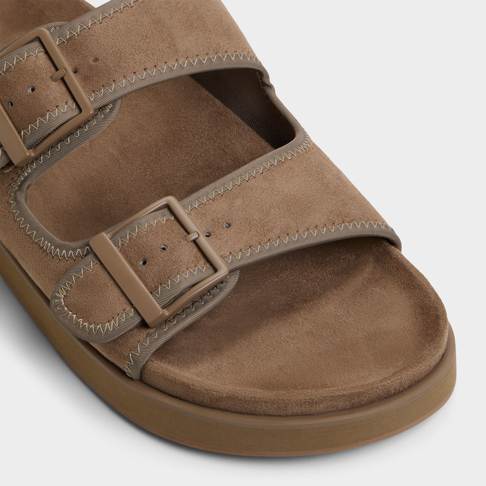 Aldo Sunnyside Light Brown Men's Slides - Slide sandal
